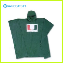 Logo Printed PVC Raincoat for Promotion